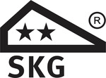 Logo de certification de SKG des Pays-Bas avec deux étoile
